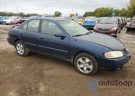2005 Nissan Sentra 1.8 z USA, uszkodzony, nr VIN 3N1CB51D75L545986